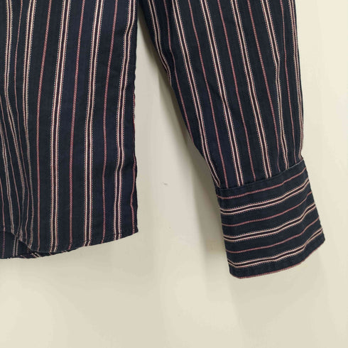 リーツテイラーザズー REATS TAILOR ZAZOUS ストライプ L/S ボタンダウン シャツ メンズ UK:36