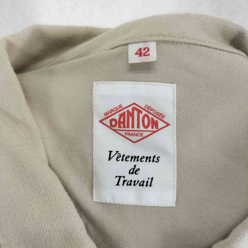 ダントン DANTON ビエラGジャン コットン シャツジャケット メンズ 42