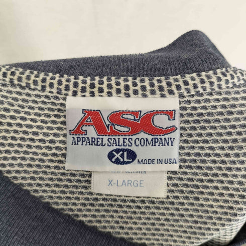 ASC USA製 NOTRE DAME プリント 半袖 Tシャツ メンズ XL