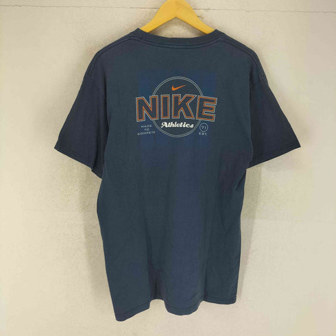 ナイキ NIKE 90-00S メキシコ製 Athletics プリント 半袖 Tシャツ メンズ M