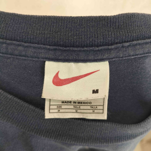 ナイキ NIKE 90-00S メキシコ製 Athletics プリント 半袖 Tシャツ メンズ M
