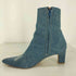 メゾンスペシャル MAISON SPECIAL Denim Pointed Short Boots デニム ショートブーツ レディース 38.5インチ