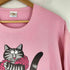 CrazyShirts 90S クリバンキャット 両面プリント スウェット メンズ import:L