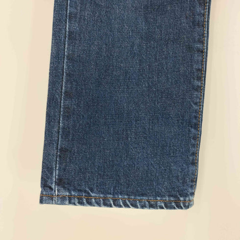 リーバイス Levis 90s 99年製造 日本製 ボタン裏刻印J22 ビッグE TALONジップ 復刻 赤耳 セルビッチ 502 テーパードデニム メンズ W28L36