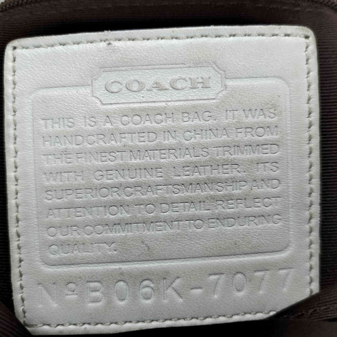 コーチ COACH シグネチャー ショルダーバッグ signature shoulderbag レディース
