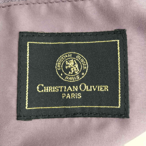 クリスチャンオリビエ CHRISTIAN OLIVIER ボタニカル柄 ワンショルダー ハンドバッグ レディース