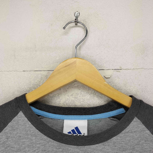アディダス adidas 90s ラグラン パフォーマンスロゴ フロントプリント 半袖 Tシャツ メンズ M