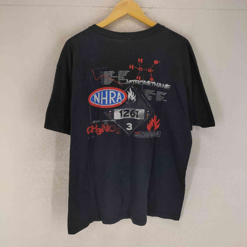 アンビル Anvil CH3NO2 NHRA プリント 半袖 Tシャツ メンズ XL