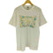 フルーツオブザルーム FRUIT OF THE LOOM 90s HAWAII 花柄プリント 袖裾シングル 半袖 Tシャツ メンズ L