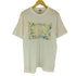 フルーツオブザルーム FRUIT OF THE LOOM 90s HAWAII 花柄プリント 袖裾シングル 半袖 Tシャツ メンズ L