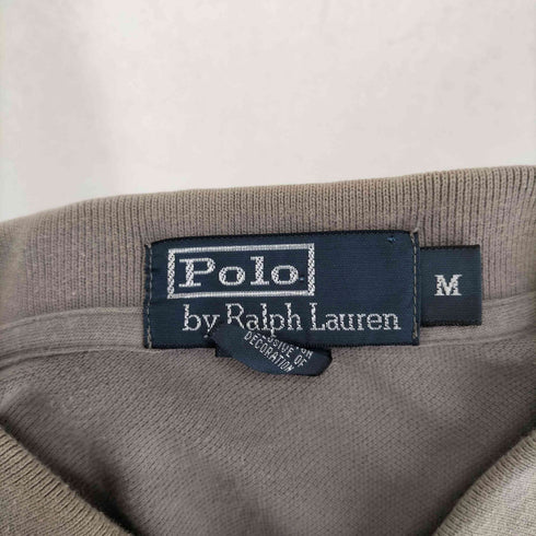 ポロバイラルフローレン Polo by RALPH LAUREN ポニー刺繍 半袖 ポロシャツ メンズ M