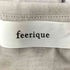 feerique N/Cプレーティング天竺ロゴ入りプルオーバー レディース JPN:2