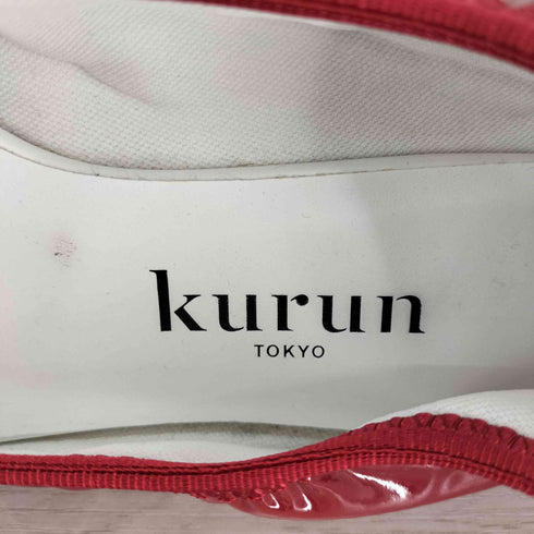kurun TOKYO Mathilde エナメル バレエシューズ レディース 25