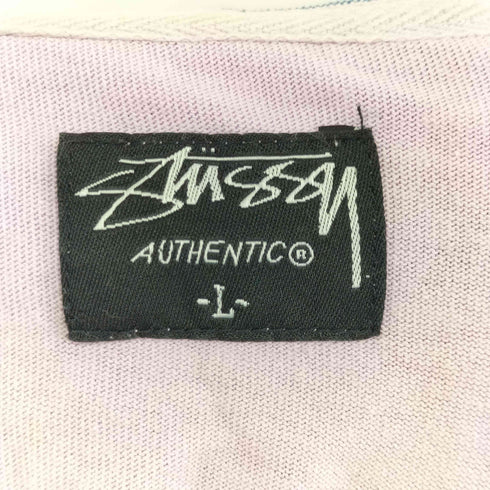 ステューシー Stussy ハーフボタン 半袖パーカー メンズ JPN:L