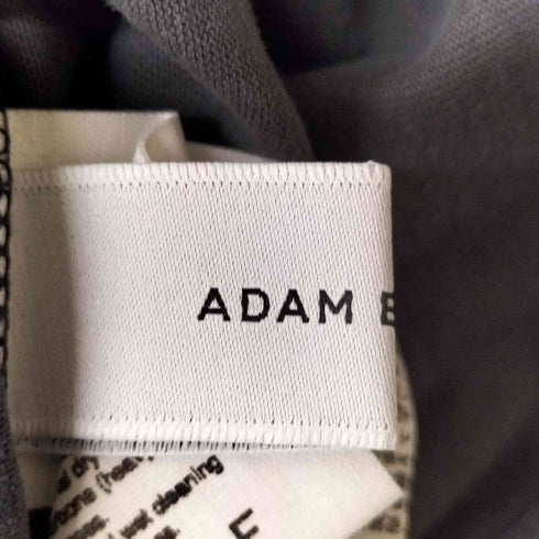 アダムエロペ Adam et Rope ラウンドヘムノースリーブTEE レディース FREE