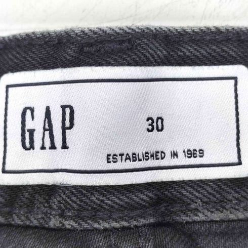 ギャップ Gap ブラックデニム ショートパンツ メンズ US:30-31