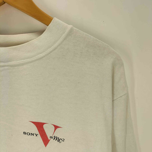 ギアフォースポーツ GEAR FOR SPORTS 90s MADE IN USA 企業ロゴ プリント 長袖Tシャツ メンズ M