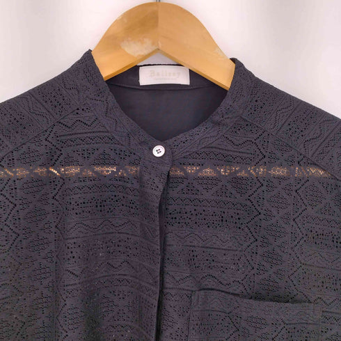 ボールジー BALLSEY タングルレース スタンドカラーシャツ レディース JPN:36