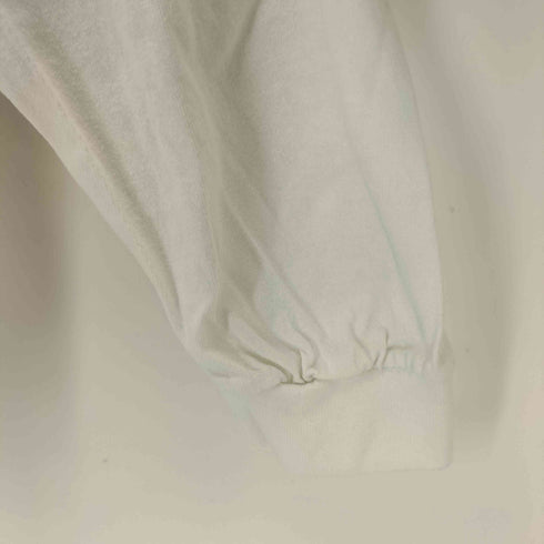 人物プリント 両面 長袖Tシャツ メンズ XL
