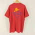 フルーツオブザルーム FRUIT OF THE LOOM 90s USA製 企業ロゴ プリント クルーネック 半袖Tシャツ メンズ XL
