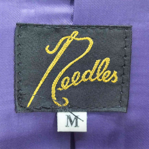 ニードルズ Needles 23AW Double Breasted Car Coat Cow Leather ダブル ブレステッド カー コート カウ レザー 牛革 メンズ JPN:M