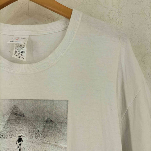 ノア NOAH バンド プリント 半袖 Tシャツ メンズ L