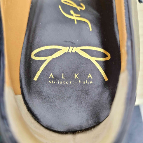 ALKA アルカ レザー ストラップ ヒール パンプス レディース 35 1/2