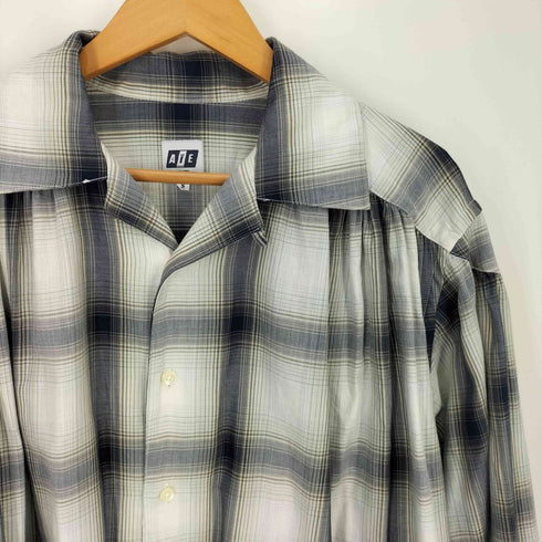 エーアイイー AiE Painter Shirt Ombre Plaid オンブレ メンズ JPN:S