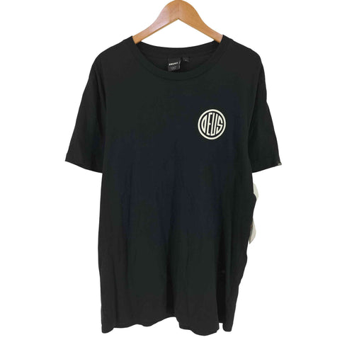デウス DEUS 両面 プリント 半袖 Tシャツ メンズ L