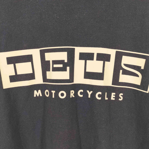 デウス DEUS MOTORCYCLES プリント 半袖 Tシャツ メンズ XL
