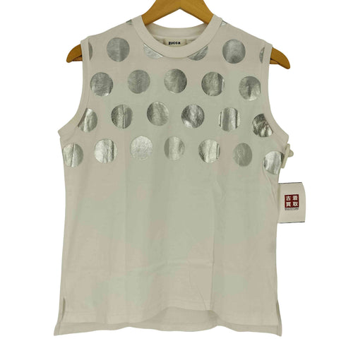 ズッカ ZUCCa 22ss ドットプリントT タンクトップ レディース JPN:M