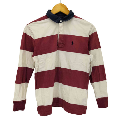 ポロバイラルフローレン Polo by RALPH LAUREN ポニー刺繍 L/S ラガーシャツ レディース M(10-12) 150/76