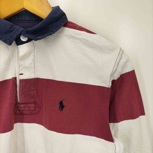 ポロバイラルフローレン Polo by RALPH LAUREN ポニー刺繍 L/S ラガーシャツ レディース M(10-12) 150/76