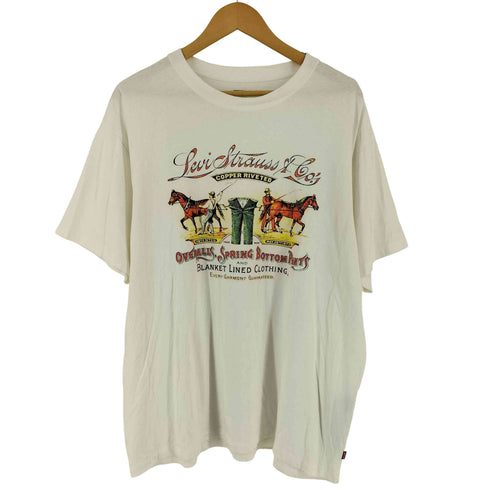 リーバイス Levis VINTAGE FIT プリント 半袖 Tシャツ メンズ L