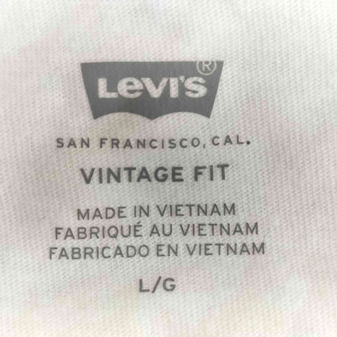 リーバイス Levis VINTAGE FIT プリント 半袖 Tシャツ メンズ L