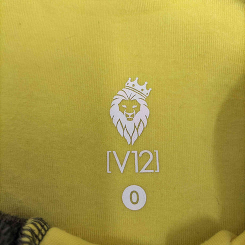 V12 ヴィ・トゥエルヴ F2 SKIRT ロゴプリント スウェット ミニスカート レディース 0