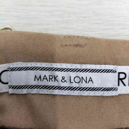 マークアンドロナ MARK&LONA ジッパーポケット付き ゴルフ ミニスカート レディース 36