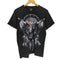 ROCKEAGLE ロックイーグル 90-00S バッファロー スカル 袖裾シングル 半袖 Tシャツ メンズ M