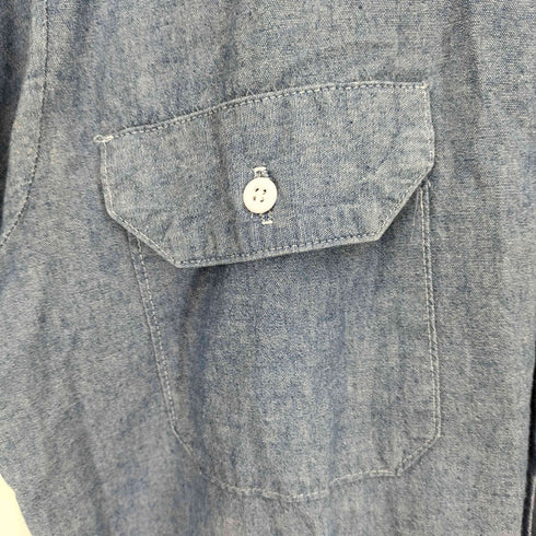 キー KEY 70-80S シャンブレー S/S ワーク シャツ メンズ