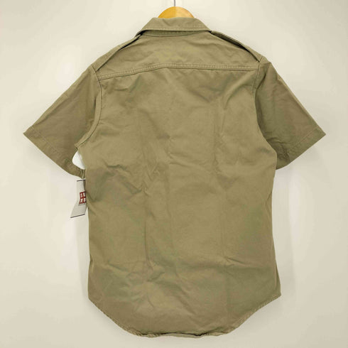 ユーエスアーミー U.S. ARMY 70S ミリタリー S/S チノ シャツ メンズ SML