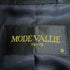 MODE VALLIE ウールナイロン 金ボタン ステンカラーコート レディース 9
