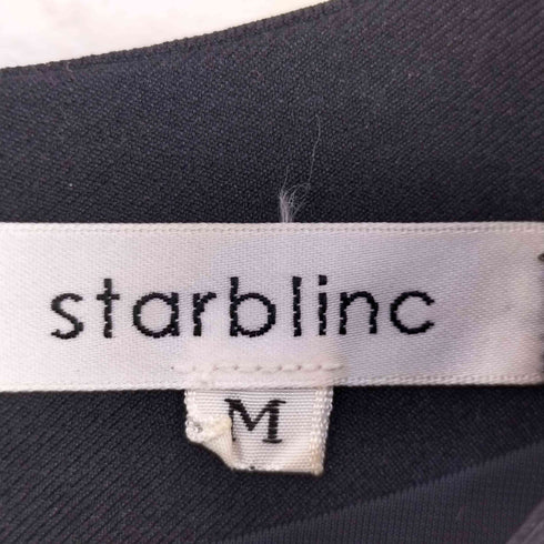 スターブリンク STARBLINC ハートデザイン マルチカラー ノースリーブワンピース レディース M