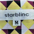 スターブリンク STARBLINC 幾何学模様 マルチカラー ノースリーブワンピース レディース M