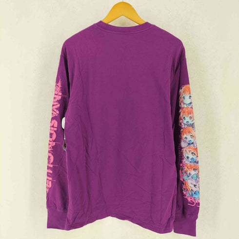 INVASION CLUB Decomposition Long Sleeve Tee 不完全分解 ロンT レディース XL