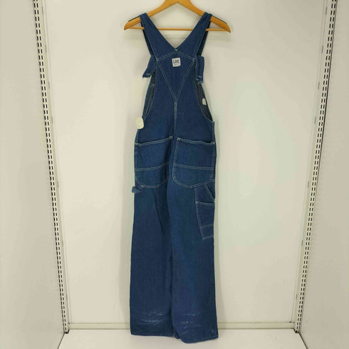 リー Lee 70S USA製 デニム ペインター ワーク オーバーオール 濃紺 ユニオンチケット レディース