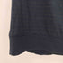 アルマーニエクスチェンジ ARMANI EXCHANGE ラメ糸 ボーダー ビーズスタッズエポレット ドレープ ノースリーブ レディース import:S