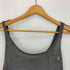 アルマーニエクスチェンジ ARMANI EXCHANGE Uネック ジップ胸ポケット アシンメトリー ノースリーブ レディース import:M