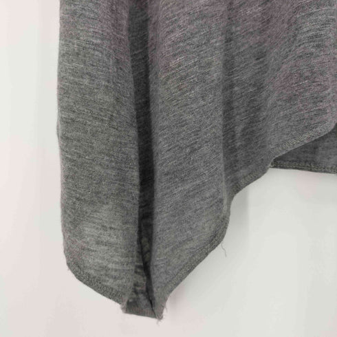 アルマーニエクスチェンジ ARMANI EXCHANGE Uネック ジップ胸ポケット アシンメトリー ノースリーブ レディース import:M