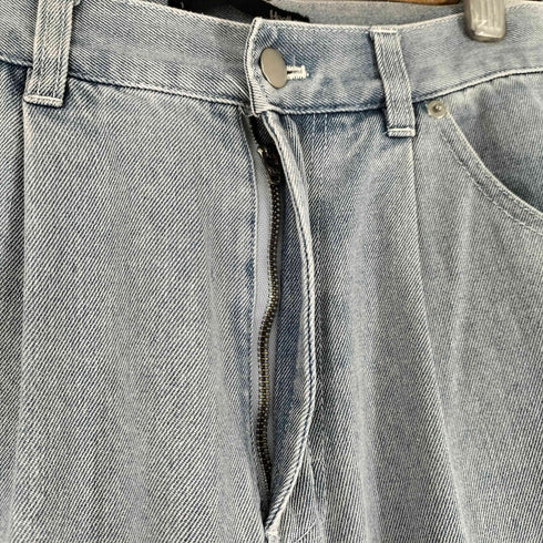 ヘザー Heather 1タック ワイドデニムパンツ レディース JPN:1
