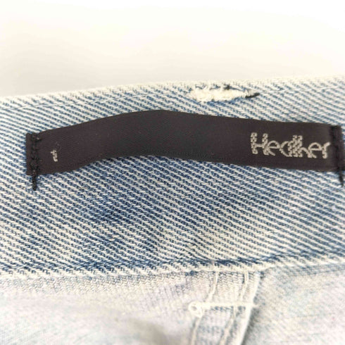 ヘザー Heather 1タック ワイドデニムパンツ レディース JPN:1